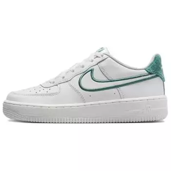 Женские кроссовки для скейтбординга Nike Air Force 1, White/Green