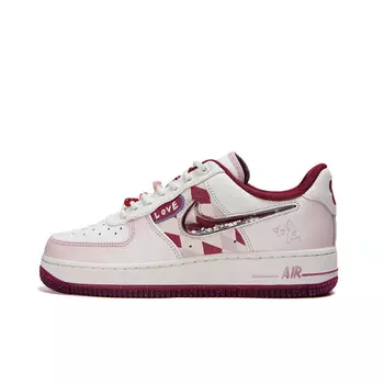 Женские кроссовки для скейтбординга Nike Air Force 1, Dark Red