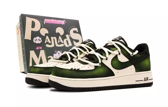 Женские кроссовки для скейтбординга Nike Air Force 1, Dark Green