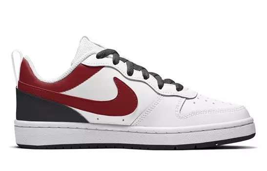 Женские кроссовки для скейтбординга Nike Court Borough, Black/Dark Obsidian/Total Orange