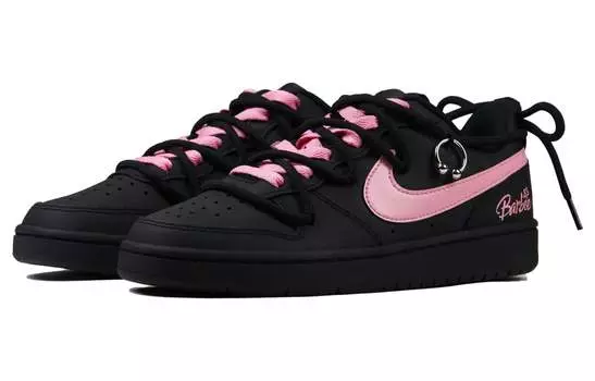 Женские кроссовки для скейтбординга Nike Court Borough, Matte black powder