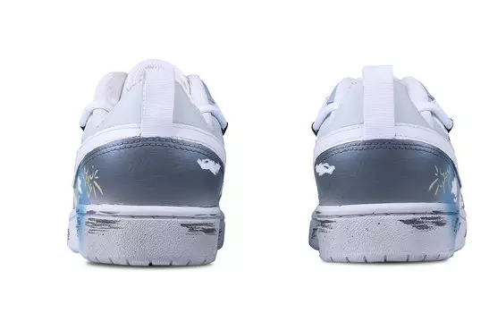 Женские кроссовки для скейтбординга Nike Court Borough Low, Storm Blue/Sea Salt