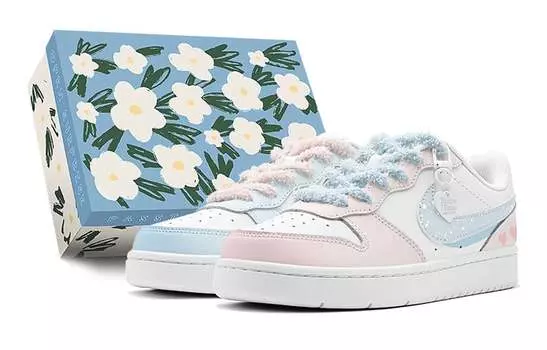 Женские кроссовки для скейтбординга Nike Court Borough Low, Pink