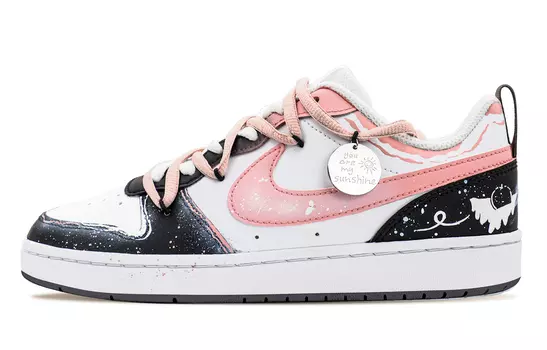Женские кроссовки для скейтбординга Nike Court Borough, Gradient black powder