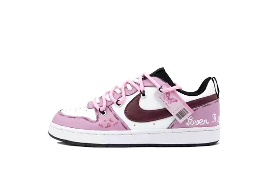 Женские кроссовки для скейтбординга Nike Court Borough Low, Modern Mirror