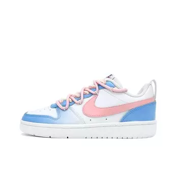 Женские кроссовки для скейтбординга Nike Court Borough Low, Blue-White Gradient