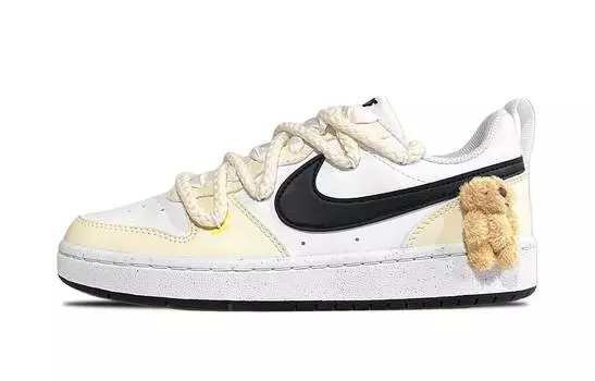 Женские кроссовки для скейтбординга Nike Court Borough, цвет champagne