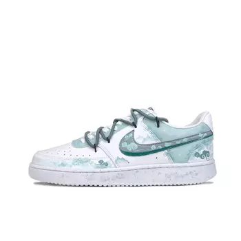 Женские кроссовки для скейтбординга Nike Court Vision 1, Arctic Fusion/Off White/Cream White