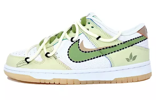 Женские кроссовки для скейтбординга Nike Dunk Low, цвет grass green