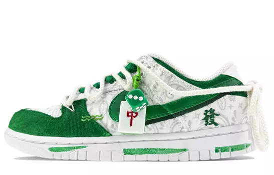 Женские кроссовки для скейтбординга Nike Dunk Low, цвет grass green