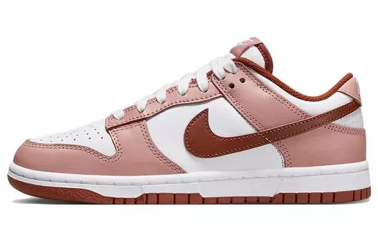 Женские кроссовки для скейтбординга Nike Dunk Low, цвет stardust red