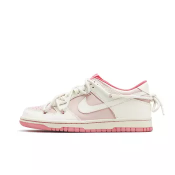 Женские кроссовки для скейтбординга Nike Dunk Low, цвет white peach jasmine