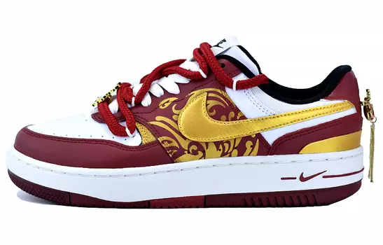 Женские кроссовки для скейтбординга Nike Gamma Force, Dark Red