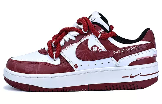 Женские кроссовки для скейтбординга Nike Gamma Force, Dark Red