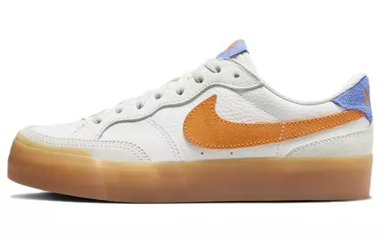 Женские кроссовки для скейтбординга Nike SB Zoom Pogo, Peak white/light silver/polar/bright orange