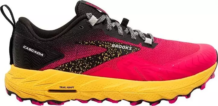 Женские кроссовки для трейлраннинга Brooks Cascadia 17, розовый/черный