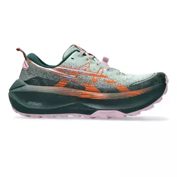 Женские кроссовки для трейлраннинга Trabuco Max 4 Asics, синий/оранжевый