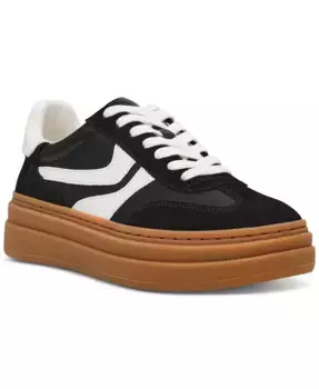 Женские кроссовки Dodge Triple Platform на шнуровке Steve Madden, серый