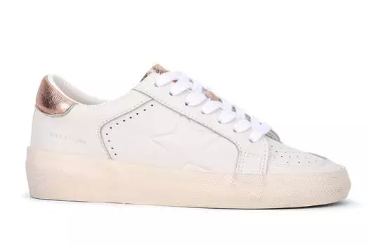 Женские кроссовки Ezra в цвете белый/розовое золото Vintage Havana