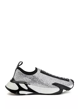 Женские кроссовки fast silver stone Dolce&Gabbana