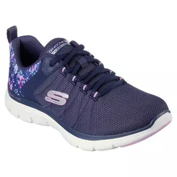 Женские кроссовки FLEX APPEAL 4.0 LET IT BLOSSOM Темно-синие SKECHERS, цвет blau