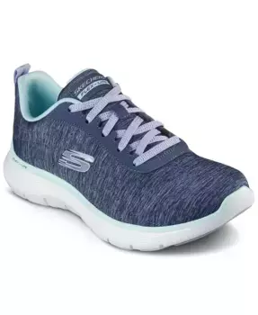 Женские кроссовки Flex Appeal 5.0 для ходьбы и тренировок от Finish Line Skechers, синий
