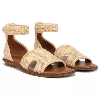 Женские кроссовки Fran без четверти с ремешком на плоской подошве Zodiac, цвет natural raffia