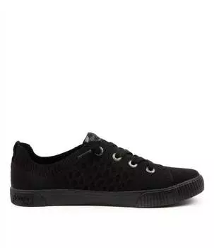 Женские кроссовки Free Spirit черного цвета BLOWFISH