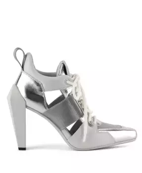 Женские кроссовки Gem Sporty Hi United Nude, серебряный