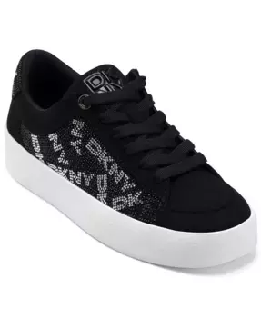 Женские кроссовки Gindy на шнуровке DKNY, черный