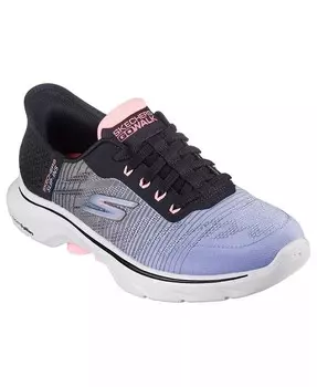 Женские кроссовки GO WALK 7 — повседневные прогулочные кроссовки Adel от Finish Line Skechers, мультиколор