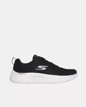Женские кроссовки GO WALK Flex с низким верхом из фактурной сетки Skechers, черный