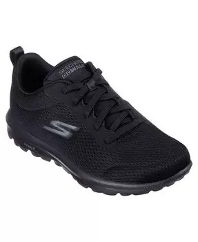 Женские кроссовки Go WALK Travel — прогулочные кроссовки Fun Journey от Finish Line Skechers, черный