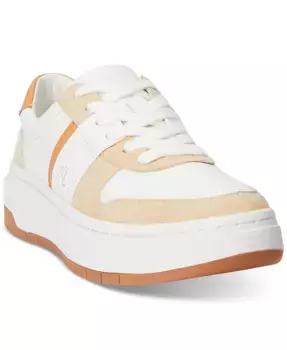 Женские кроссовки Harlie на шнуровке Lauren Ralph Lauren, белый