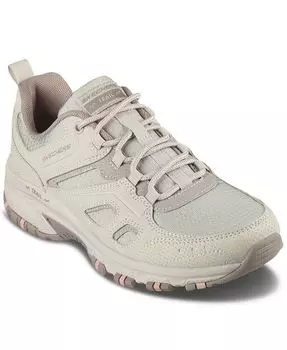 Женские кроссовки Hillcrest — Pathway Finder для ходьбы по тропе с финиша Skechers, тан/бежевый