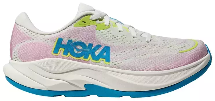 Женские кроссовки HOKA Rincon 4, цвет Frost/Pink Twilight
