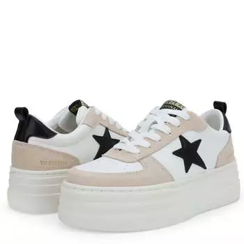 Женские кроссовки Hunter 2 Platform Sneakers белого цвета Vintage Havana