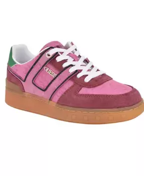 Женские кроссовки Inart Low Profile Sporty Gum Bottom на шнурках GUESS, розовый