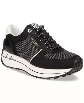 Женские кроссовки Jayce на шнуровке Sam Edelman, черный