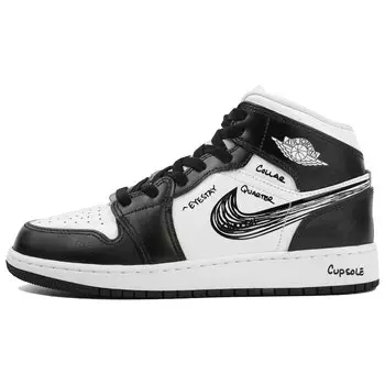 Женские кроссовки Jordan Air Jordan 1 для скейтбординга, black