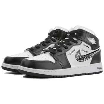 Женские кроссовки Jordan Air Jordan 1 для скейтбординга, Black
