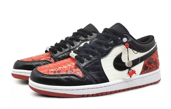 Женские кроссовки Jordan Air Jordan 1 для скейтбординга, Red/Black