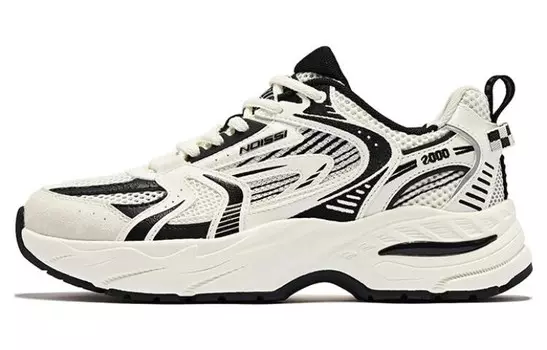 Женские кроссовки Kaiyuan 1.0 Lifestyle с низким верхом бежевого/черного цвета Qiaodan