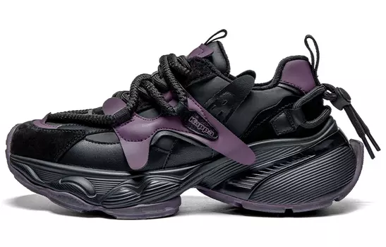 Женские кроссовки Kappa Chunky, Black/Purple