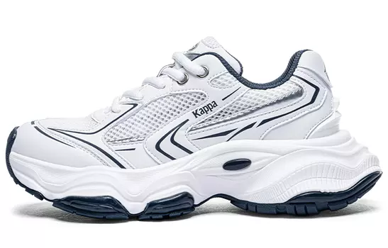 Женские кроссовки Kappa Chunky, Classic White/Haichang Blue