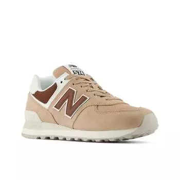 Женские кроссовки коричневого цвета New Balance