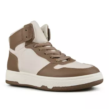 Женские кроссовки коричневые на платформе Tendenz