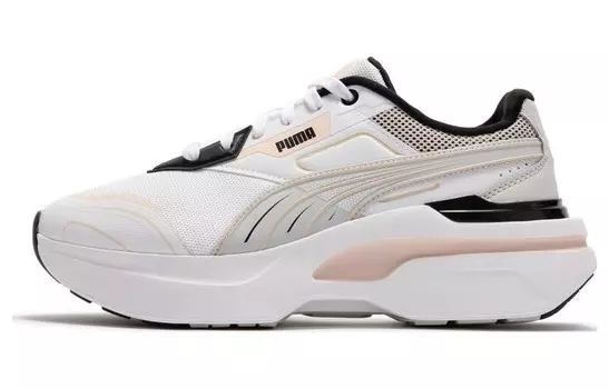 Женские кроссовки Kosmo Rider Feminine Tech «White Island Pink» Puma