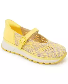Женские кроссовки Kuerq EZ Mary Jane Kenneth Cole Reaction, желтый