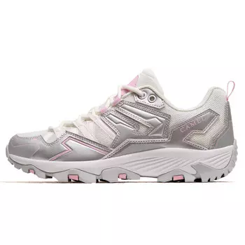 Женские кроссовки Kunlun Outdoor Performance Shoes с низким верхом, серебристые/цвета сладкой гвоздики Camel